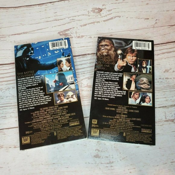 Star Wars Special Edition Empire Strikes Back VHS - Picture 2 of 10